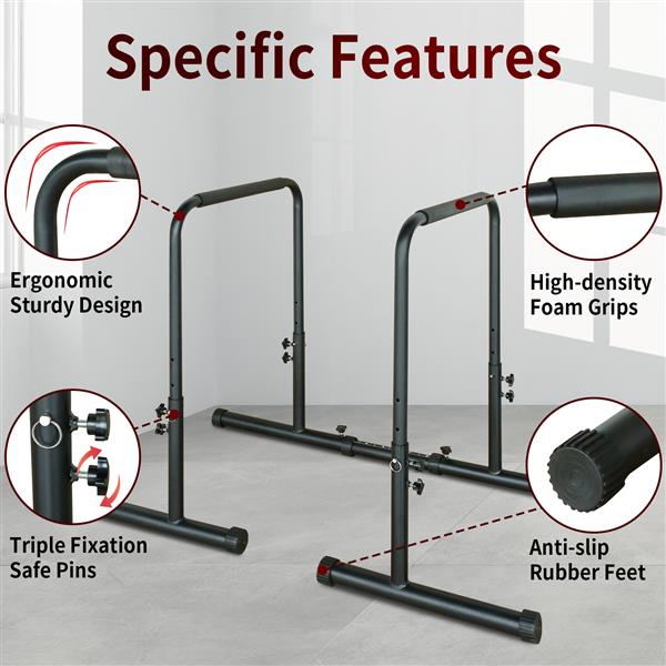 Power Tower Pull  Up Rod Stand