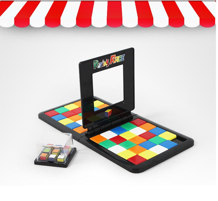 Color battle Rubik's cube parent-child interactive