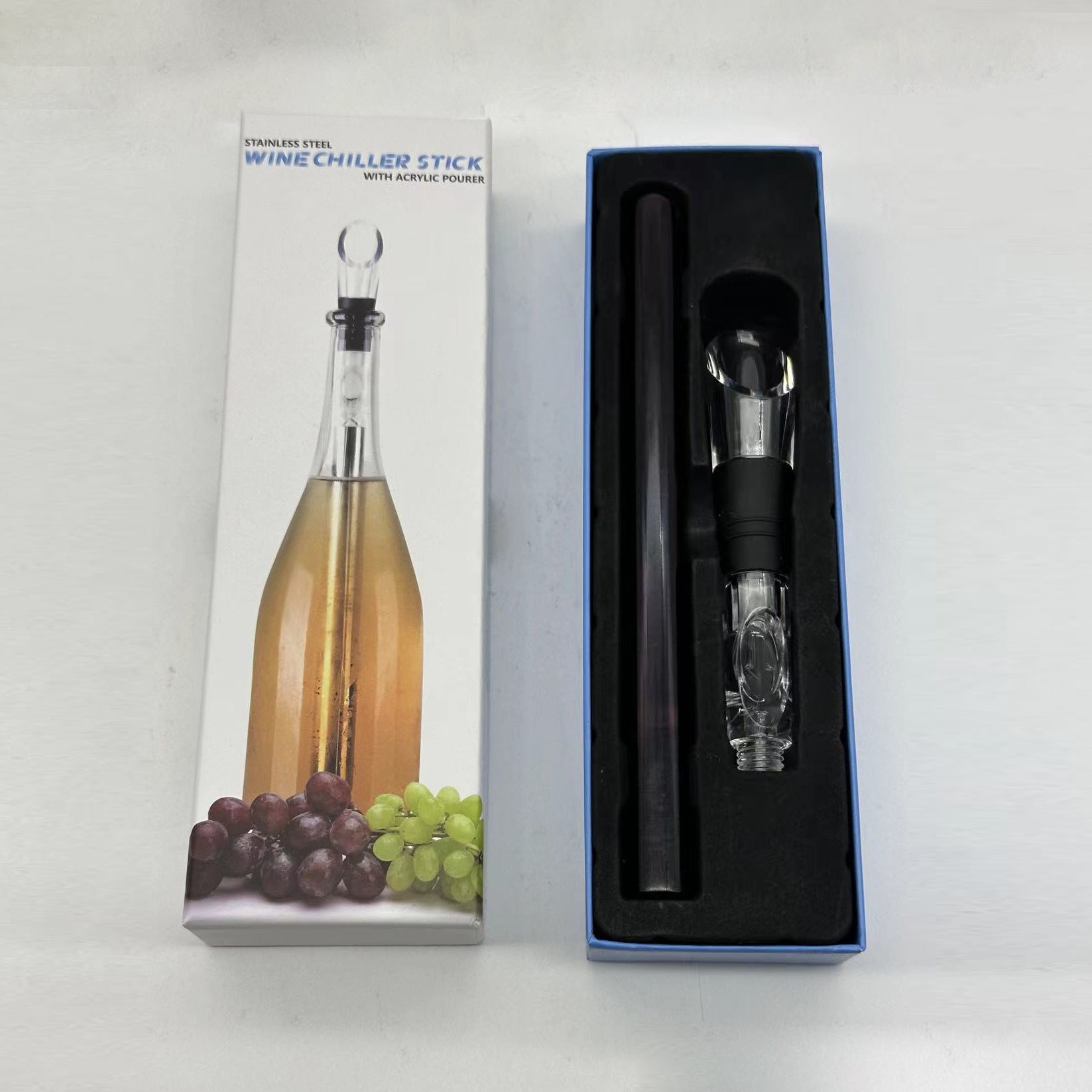 Wine Bottle Cooler Stick Stainless