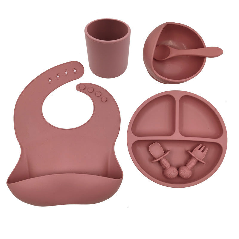 Baby Cutlery Set Silicone Cup Spoon