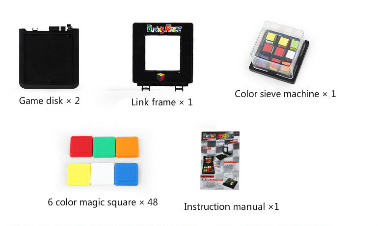 Color battle Rubik's cube parent-child interactive
