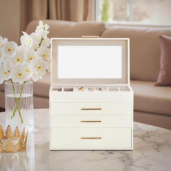 Top Visible Storage With 2-drawer