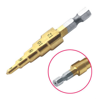 Shank Step Drill Pagoda Drill Twist