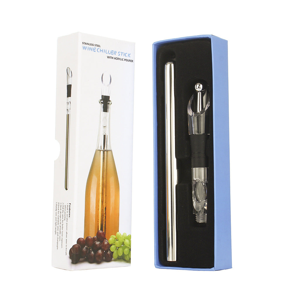 Wine Bottle Cooler Stick Stainless