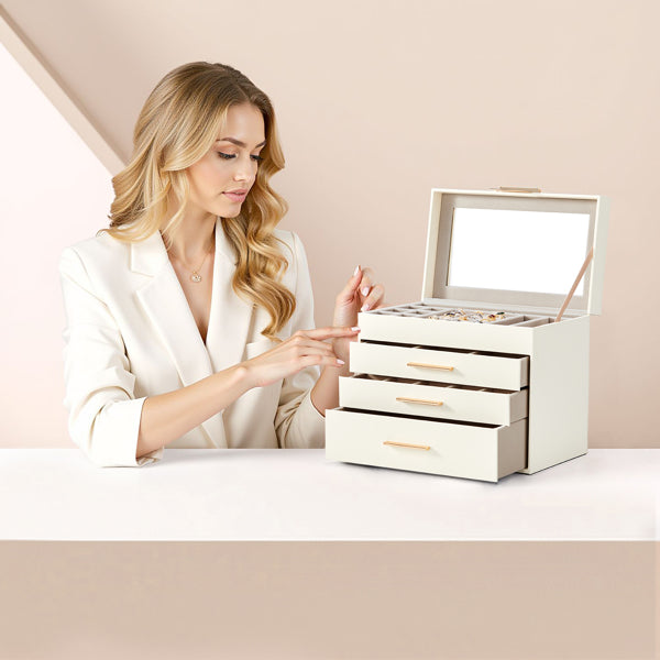 Top Visible Storage With 2-drawer