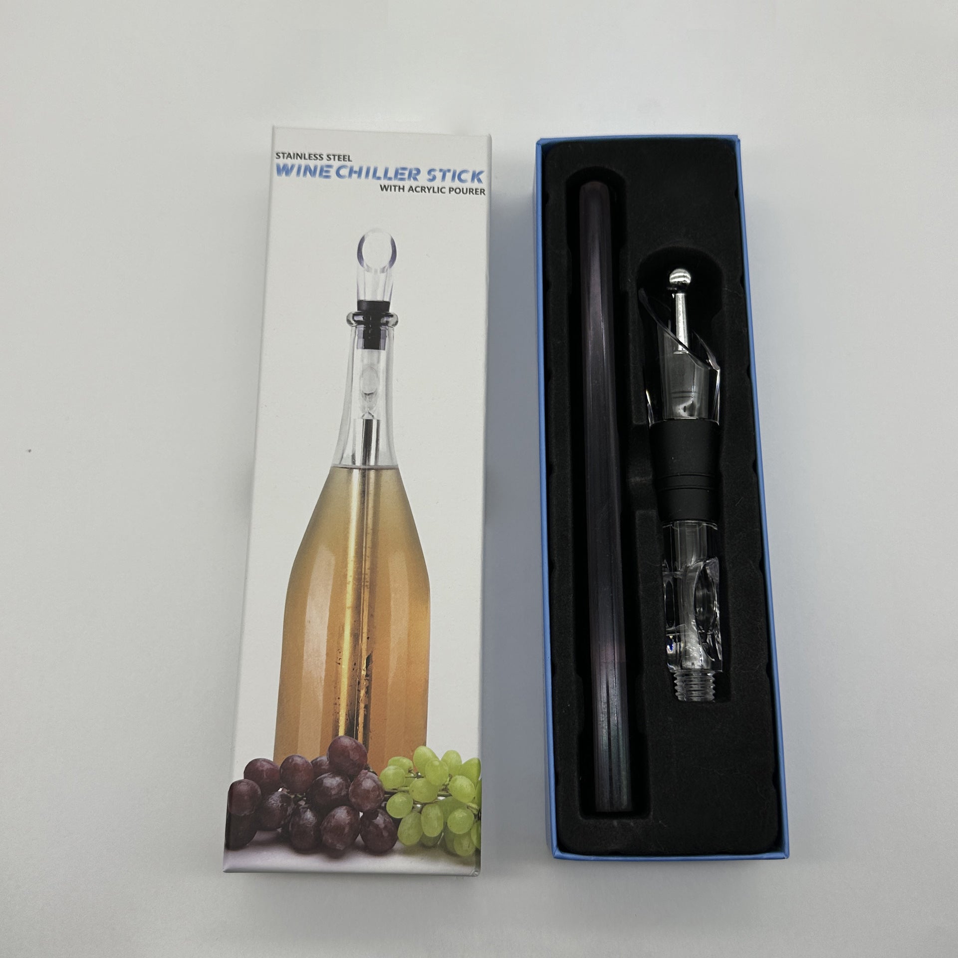 Wine Bottle Cooler Stick Stainless