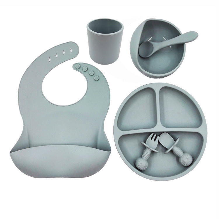 Baby Cutlery Set Silicone Cup Spoon