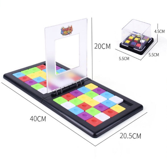 Color battle Rubik's cube parent-child interactive
