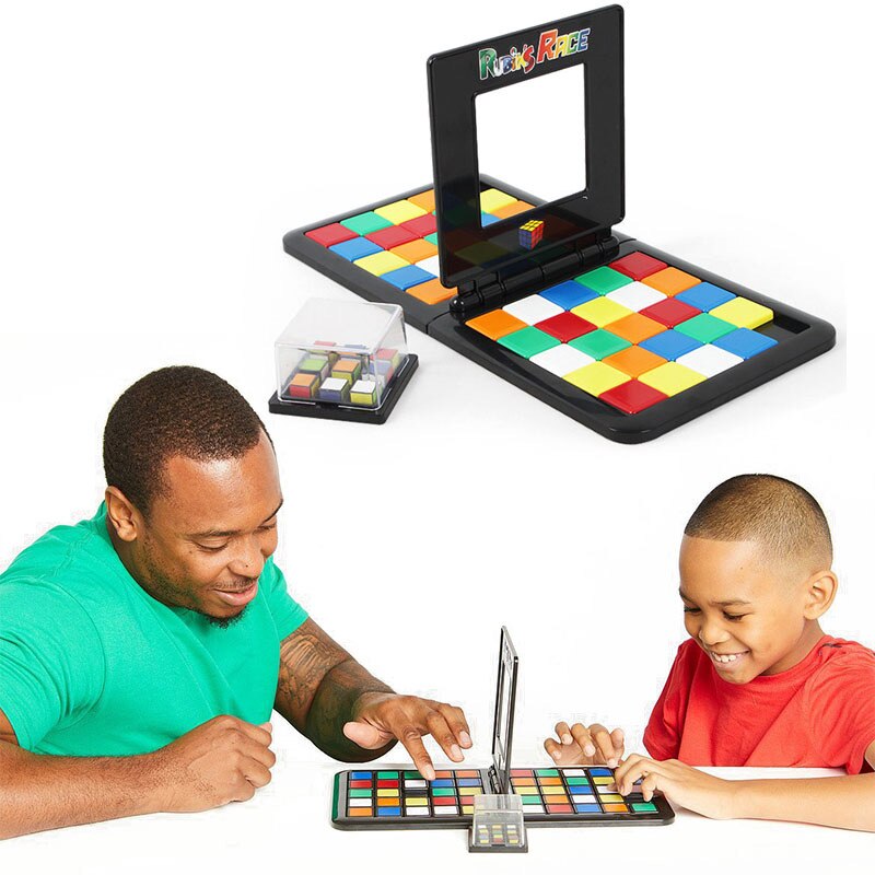 Color battle Rubik's cube parent-child interactive