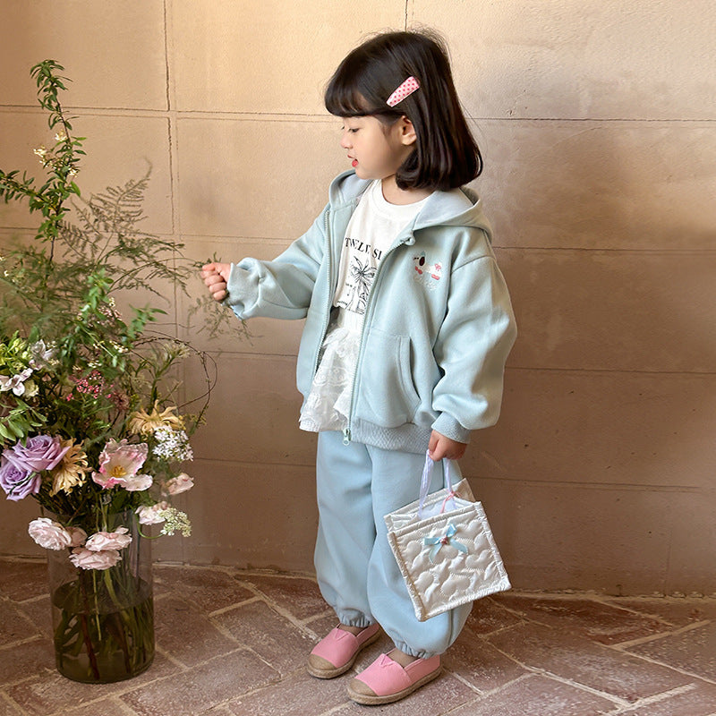 Printed Hooded Sweatpants