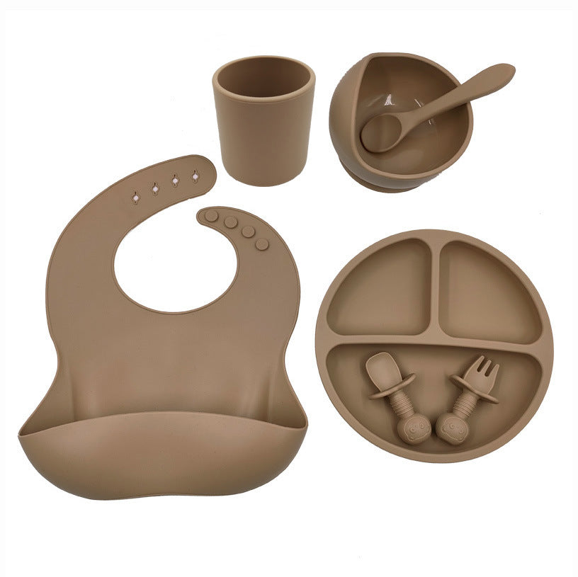 Baby Cutlery Set Silicone Cup Spoon