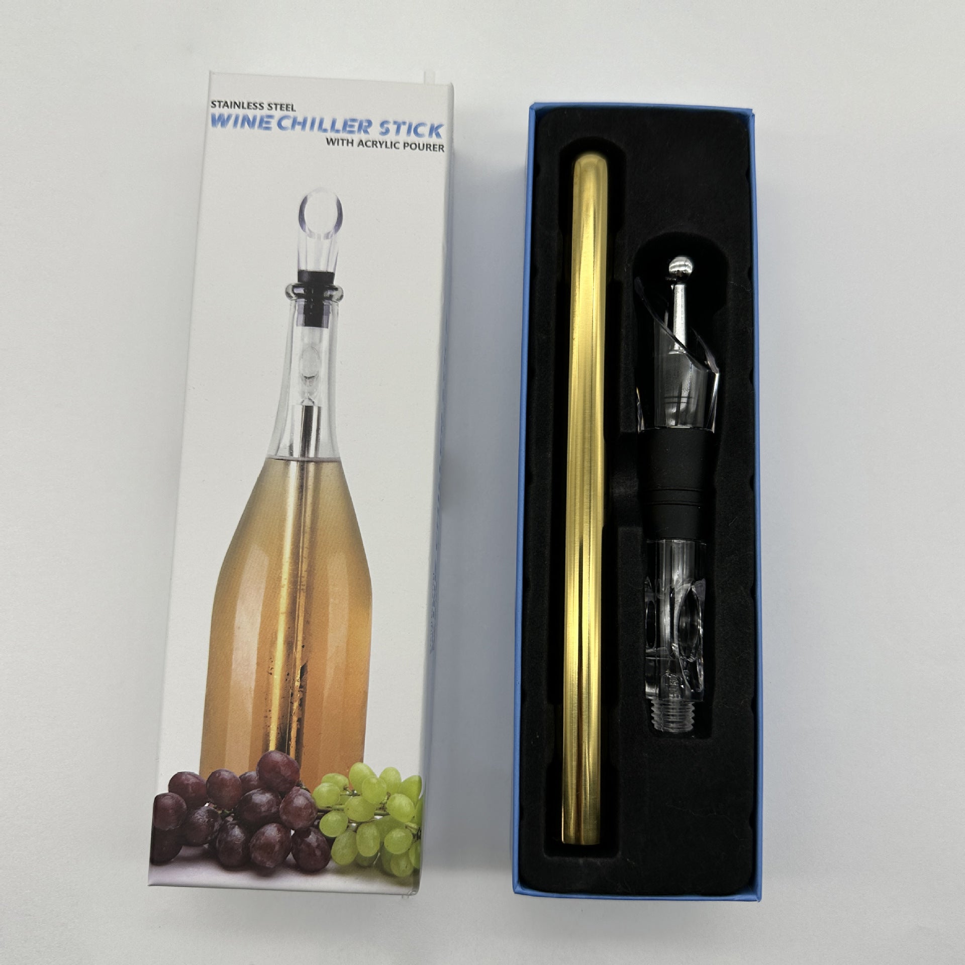 Wine Bottle Cooler Stick Stainless