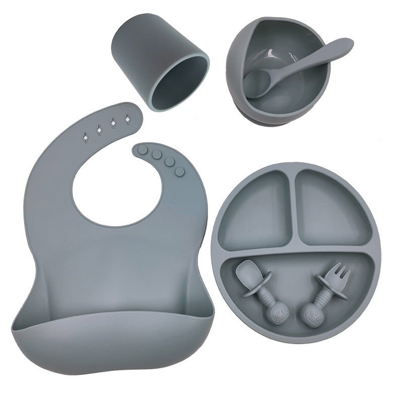Baby Cutlery Set Silicone Cup Spoon