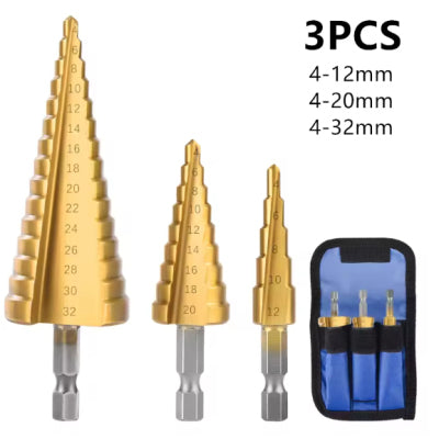 Shank Step Drill Pagoda Drill Twist