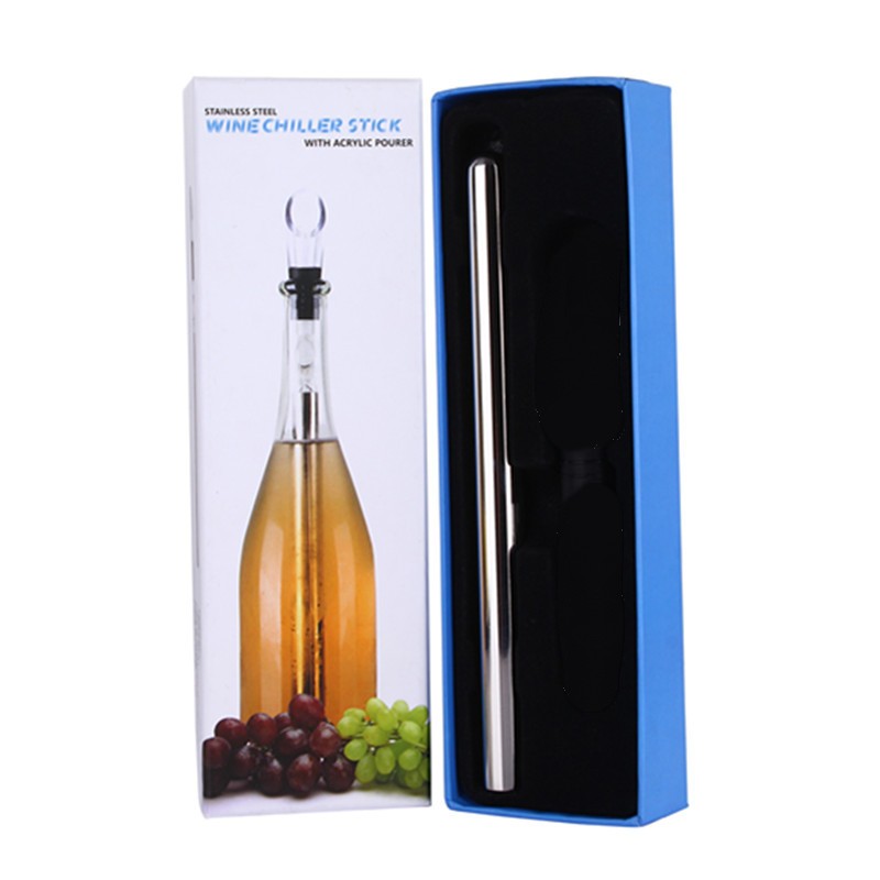Wine Bottle Cooler Stick Stainless
