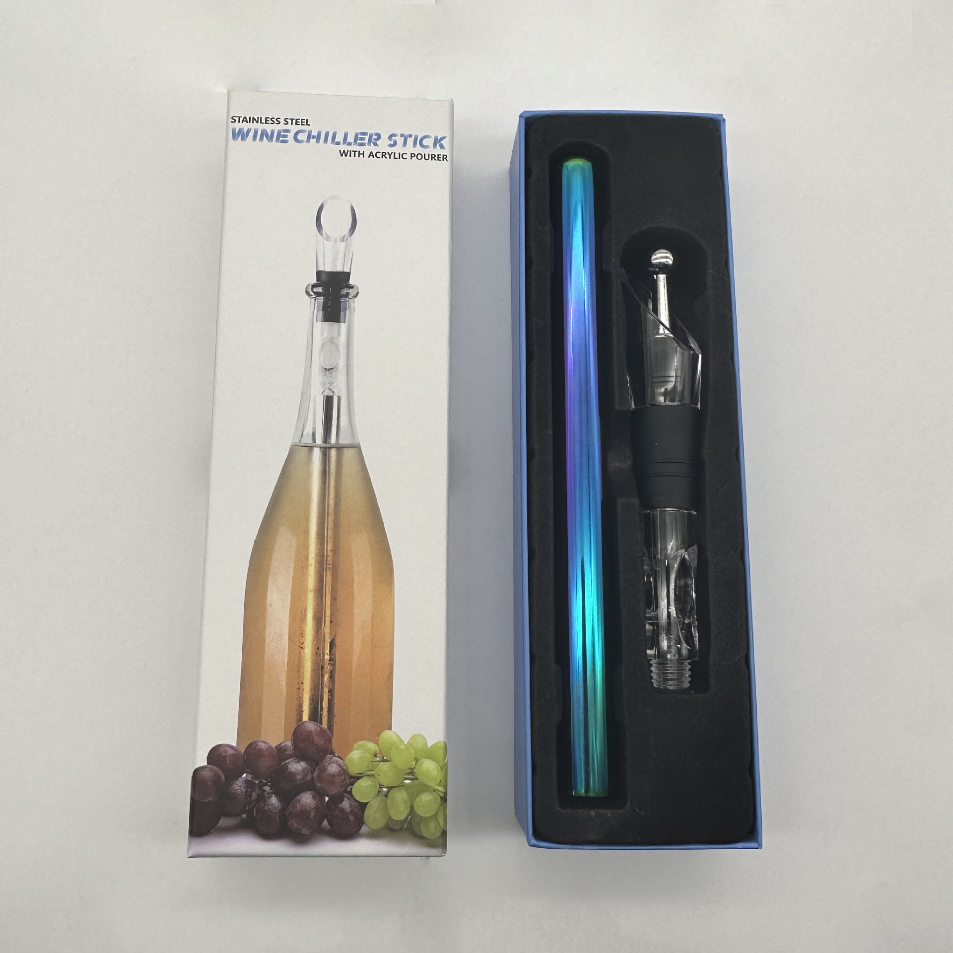 Wine Bottle Cooler Stick Stainless