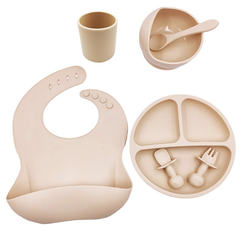 Baby Cutlery Set Silicone Cup Spoon