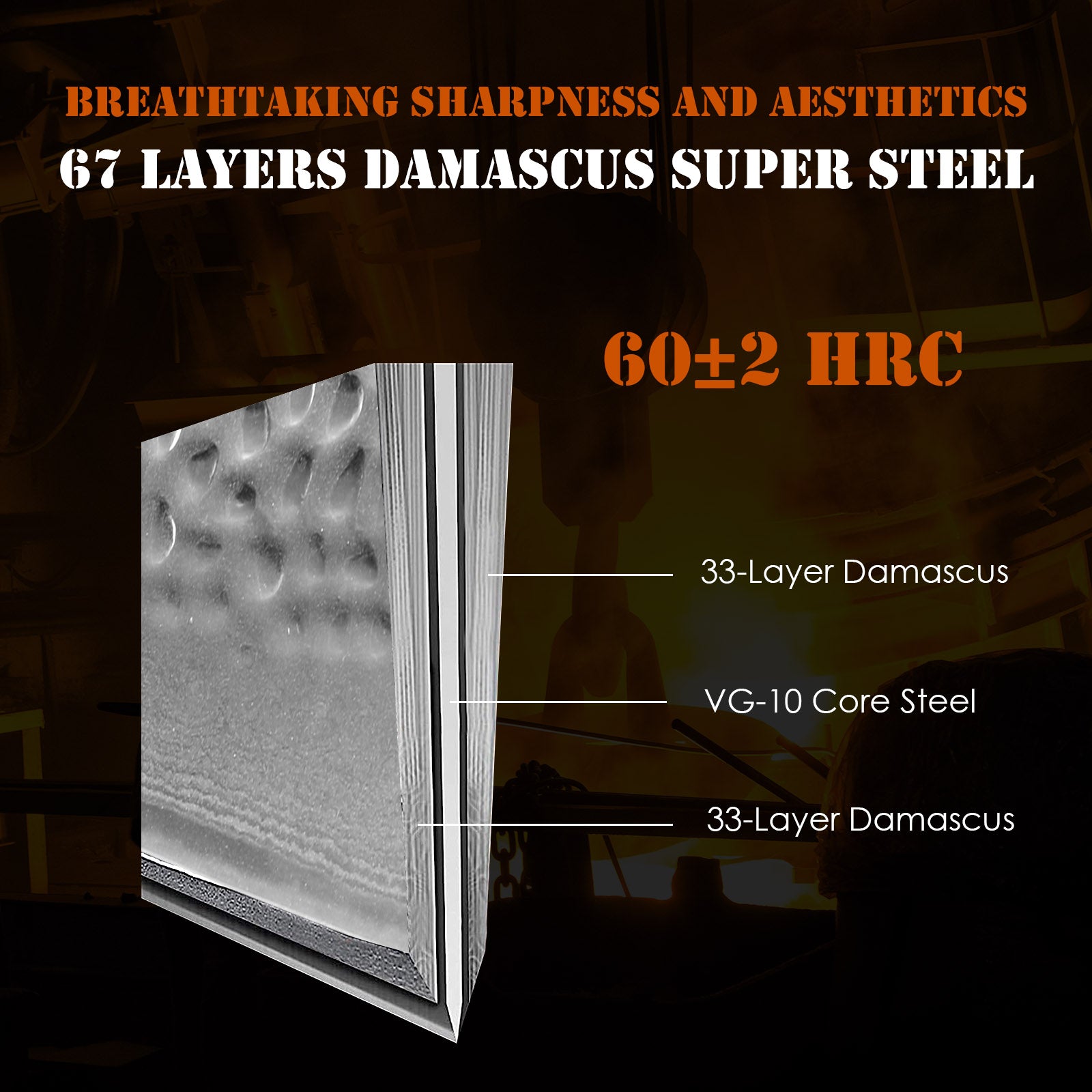 Qulajoy 7 Inch Santoku Knife